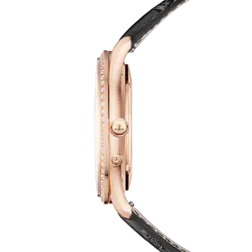 Jaeger-Lecoultre Master Ultra Thin Date 18K Rose Gold & Diamonds Unisex Watch