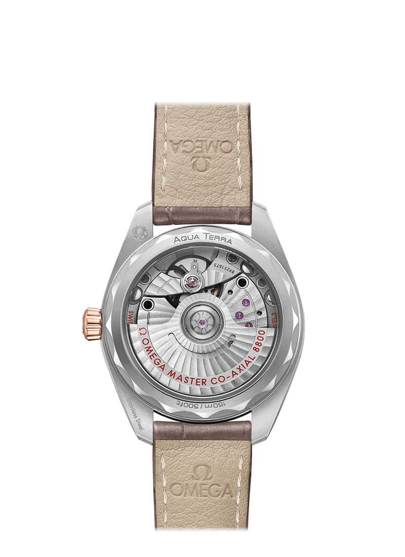 Omega Seamaster Aqua Terra Co-Axial Master Chronometer Stainless Steel & 18K Sedna™ Gold Lady's Watch - Premium Luxury Product