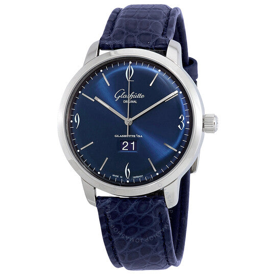 Glashutte Original Vintage Sixties Panorama Date Stainless steel Men's Watch - Premium Luxury Product