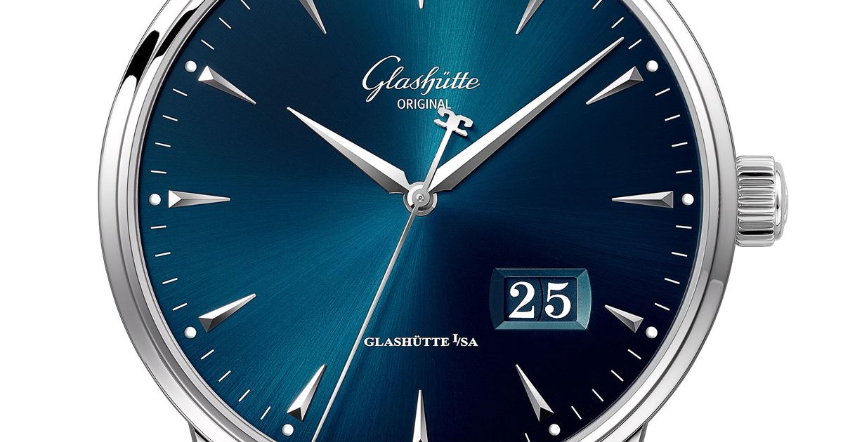 Glashutte Original Senator Excellence Panorama Date Stainless steel Men's Watch