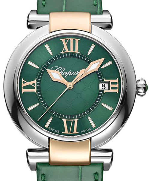 Chopard Imperiale Stainless Steel & Ethical Rose Gold Ladies Watch