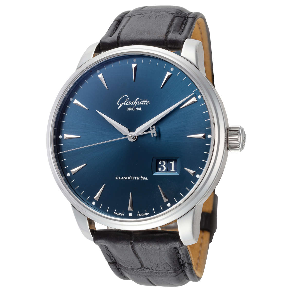 Glashutte Original Senator Excellence Panorama Date Stainless steel Men's Watch
