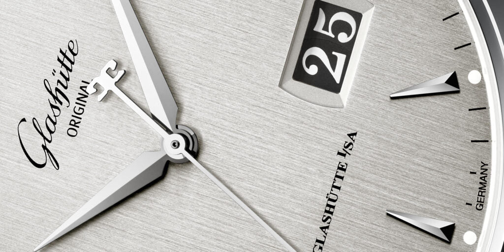 Glashutte Original Senator Excellence Panorama Date Stainless steel Men's Watch