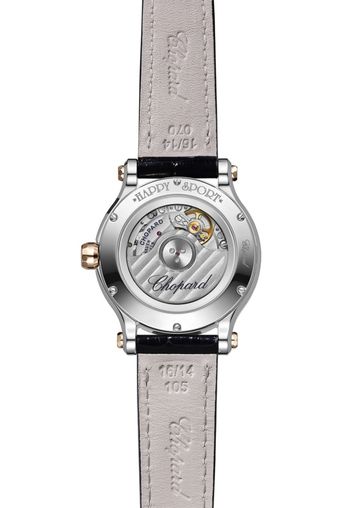 Chopard Happy Sport Stainlees steel and Ethical Rose Gold & Diamonds Ladies Watch