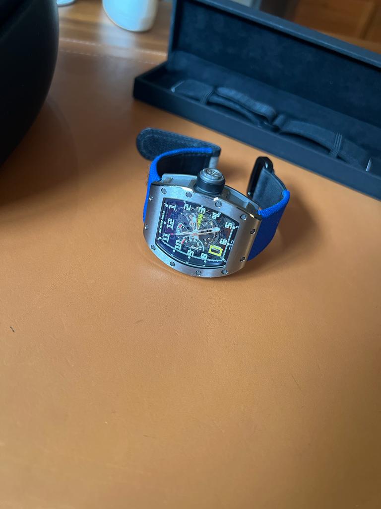 Richard Mille RM030 Titanium Skeleton with Declutchable Rotor Men's Watch