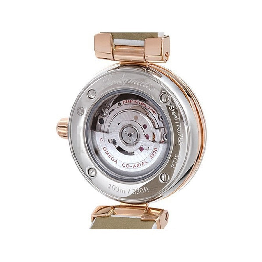 Omega De Ville Co-Axial Master Chronometer Stainless Steel & 18K Sedna™ Gold & Diamonds Lady's Watch - Premium Luxury Product