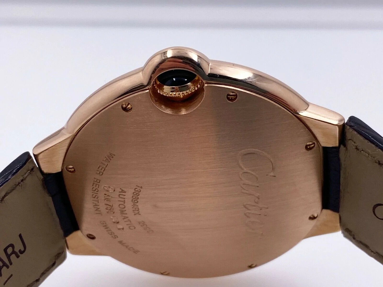 Cartier Ballon Bleu 42mm Rose Gold Men's Watch - Premium Luxury Product