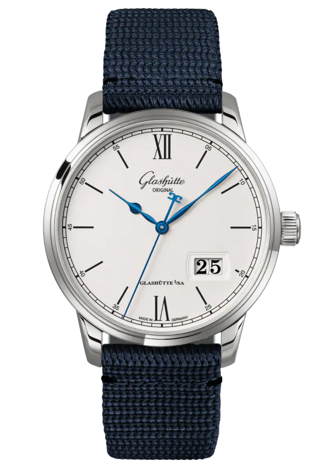 Glashutte Original Senator Excellence Panorama Date Stainless steel Men's Watch - Premium Luxury Product