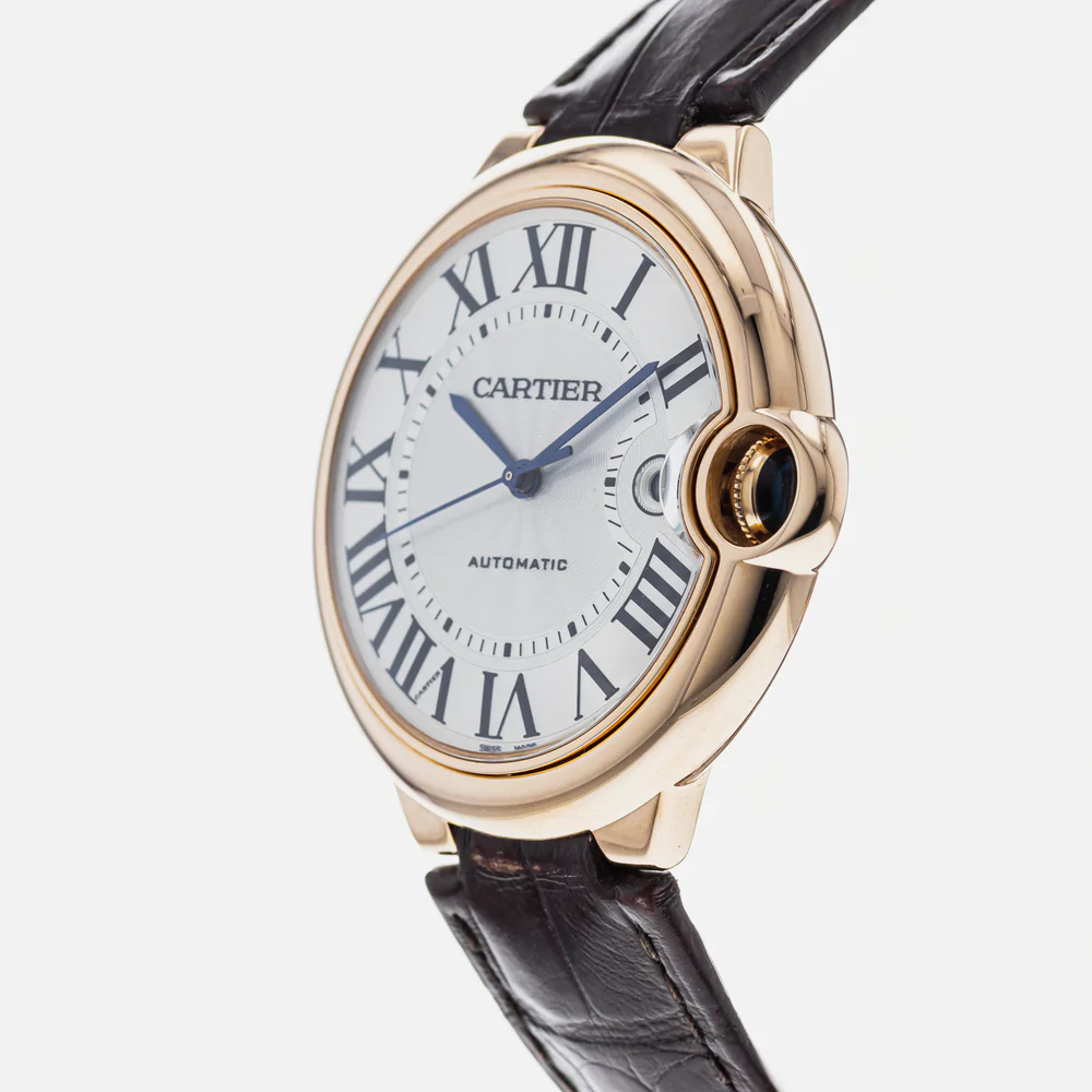 Cartier Ballon Bleu 42mm Rose Gold Men's Watch