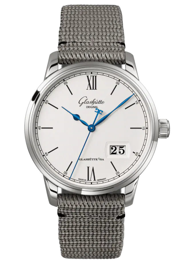 Glashutte Original Senator Excellence Panorama Date Stainless steel Men's Watch - Premium Luxury Product