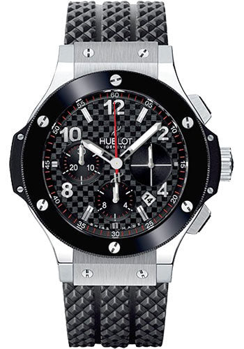 Hublot Big Bang Stainless Steel ?eramic Automatic Rubber Men’s Watch - Premium Luxury Product
