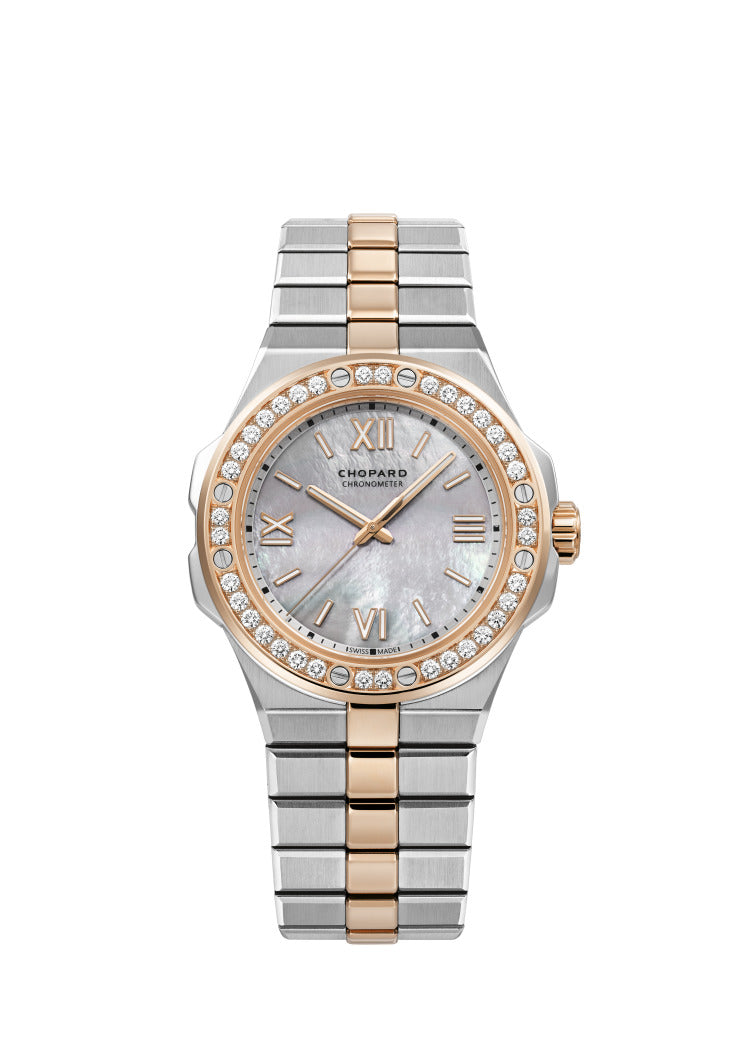 Chopard Alpine Eagle Stainless steel & Diamonds Ladies Watch - Premium Luxury Product