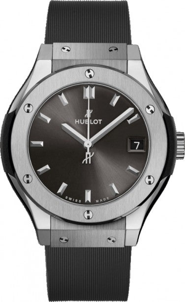 Hublot Classic Fusion Quartz Titanium Lady's Watch - Premium Luxury Product
