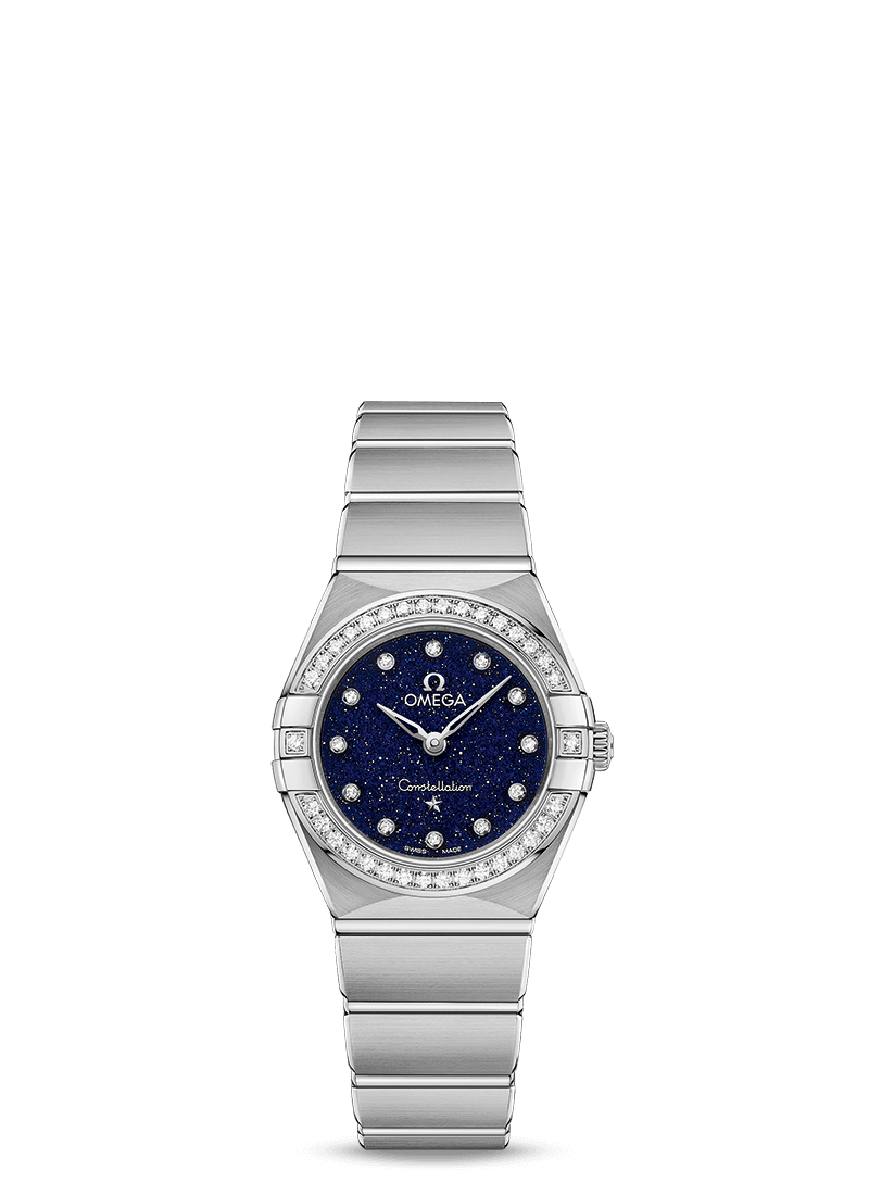 Omega Constellation Quartz Stainless steel & Diamonds Lady’s Watch - Premium Luxury Product