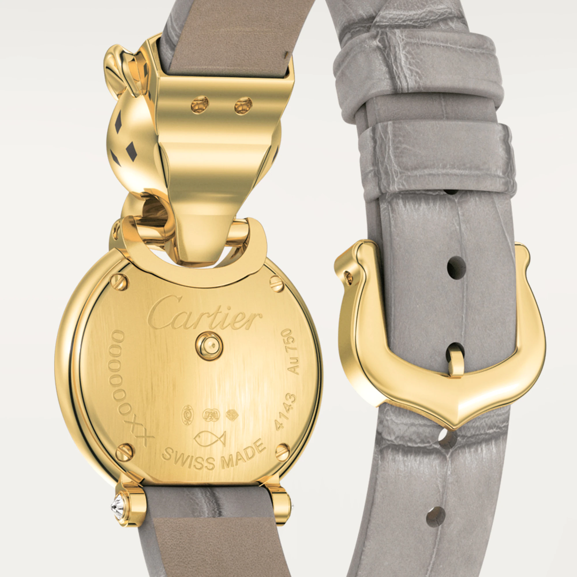 Cartier Panthère 18K Yellow Gold & Diamonds Ladies Watch - Premium Luxury Product