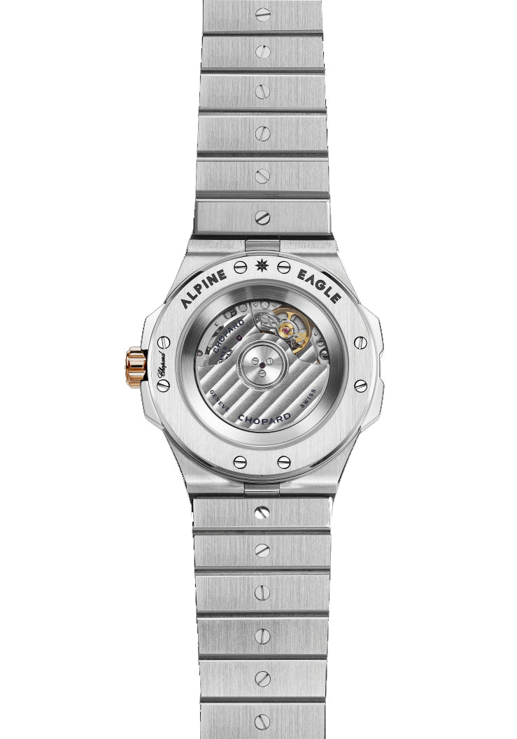 Chopard Alpine Eagle Small Stainless steel & Diamonds Ladies Watch