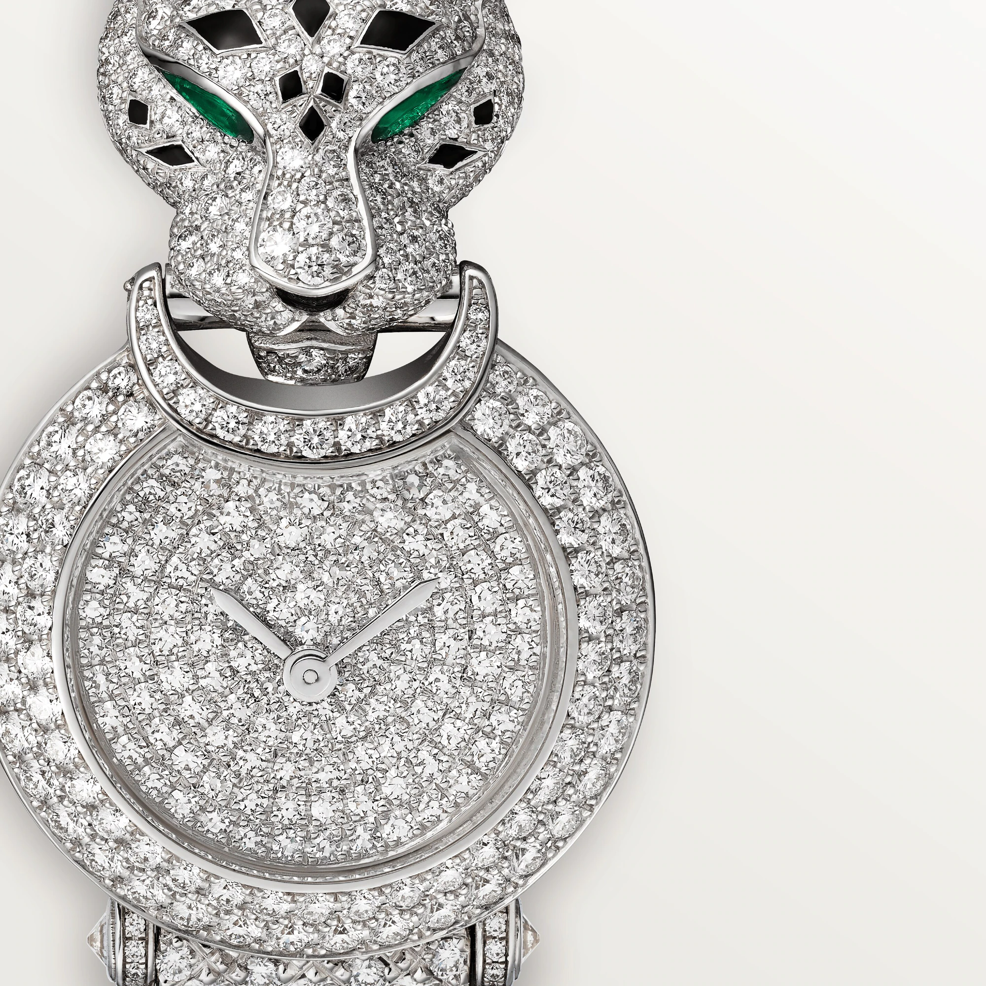 Cartier Panthère 18K White Gold & Diamonds Ladies Watch - Premium Luxury Product