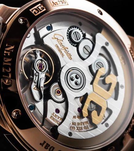 Glashutte Original Senator Excellence Red Gold Men's Watch - Premium Luxury Product