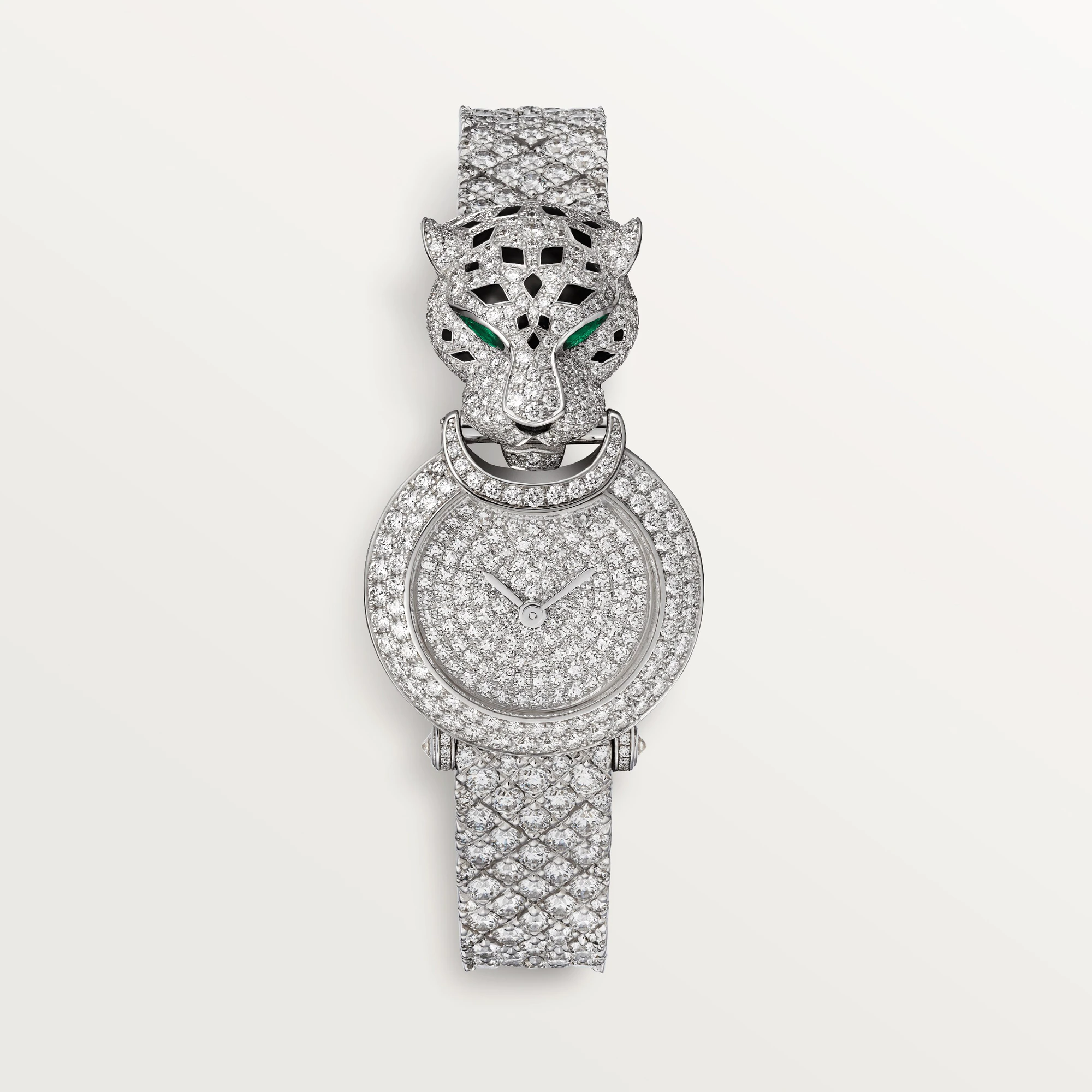 Cartier Panthère 18K White Gold & Diamonds Ladies Watch - Premium Luxury Product
