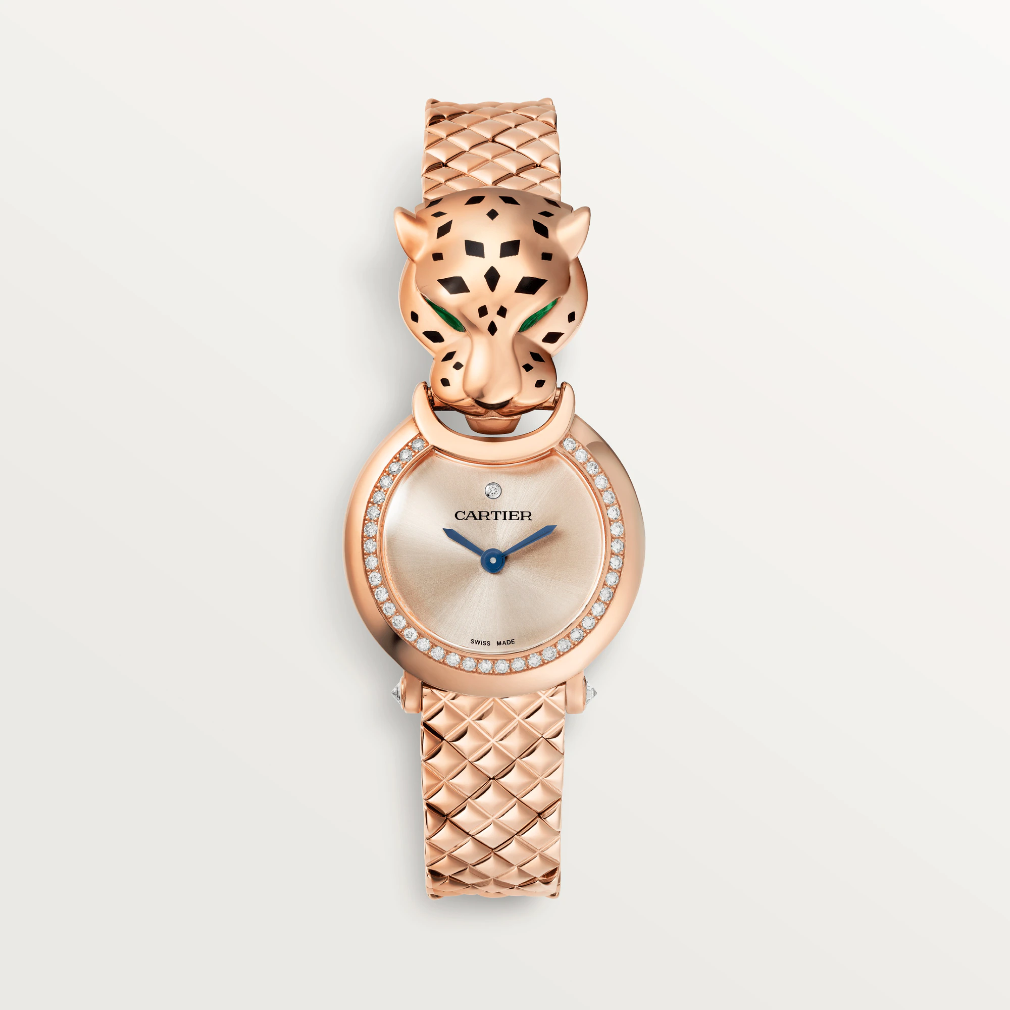 Cartier Panthère 18K Rose Gold & Diamonds Ladies Watch - Premium Luxury Product