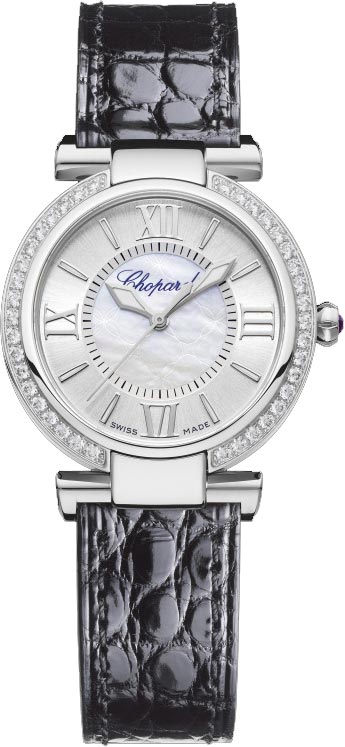 Chopard Imperiale Stainless Steel & Diamonds Ladies Watch - Premium Luxury Product