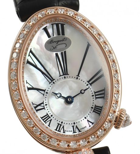 Breguet Reine de Naples 18K Rose Gold & Diamonds Lady's Watch