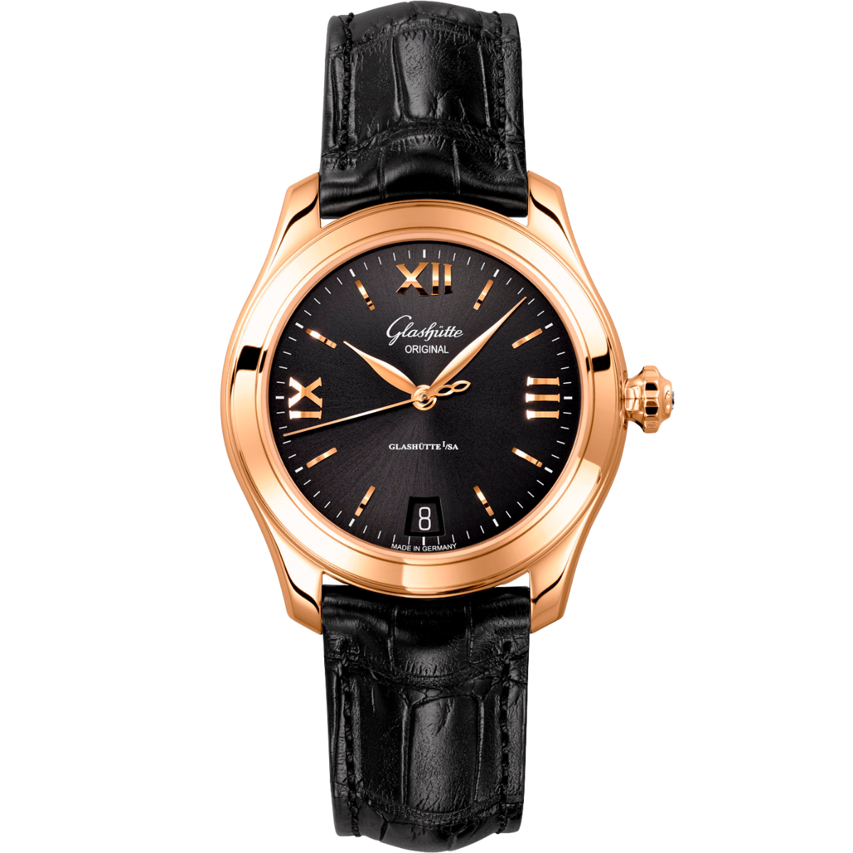 Glashutte Original Lady Collection Serenade 18K Rose Gold Lady's Watch - Premium Luxury Product