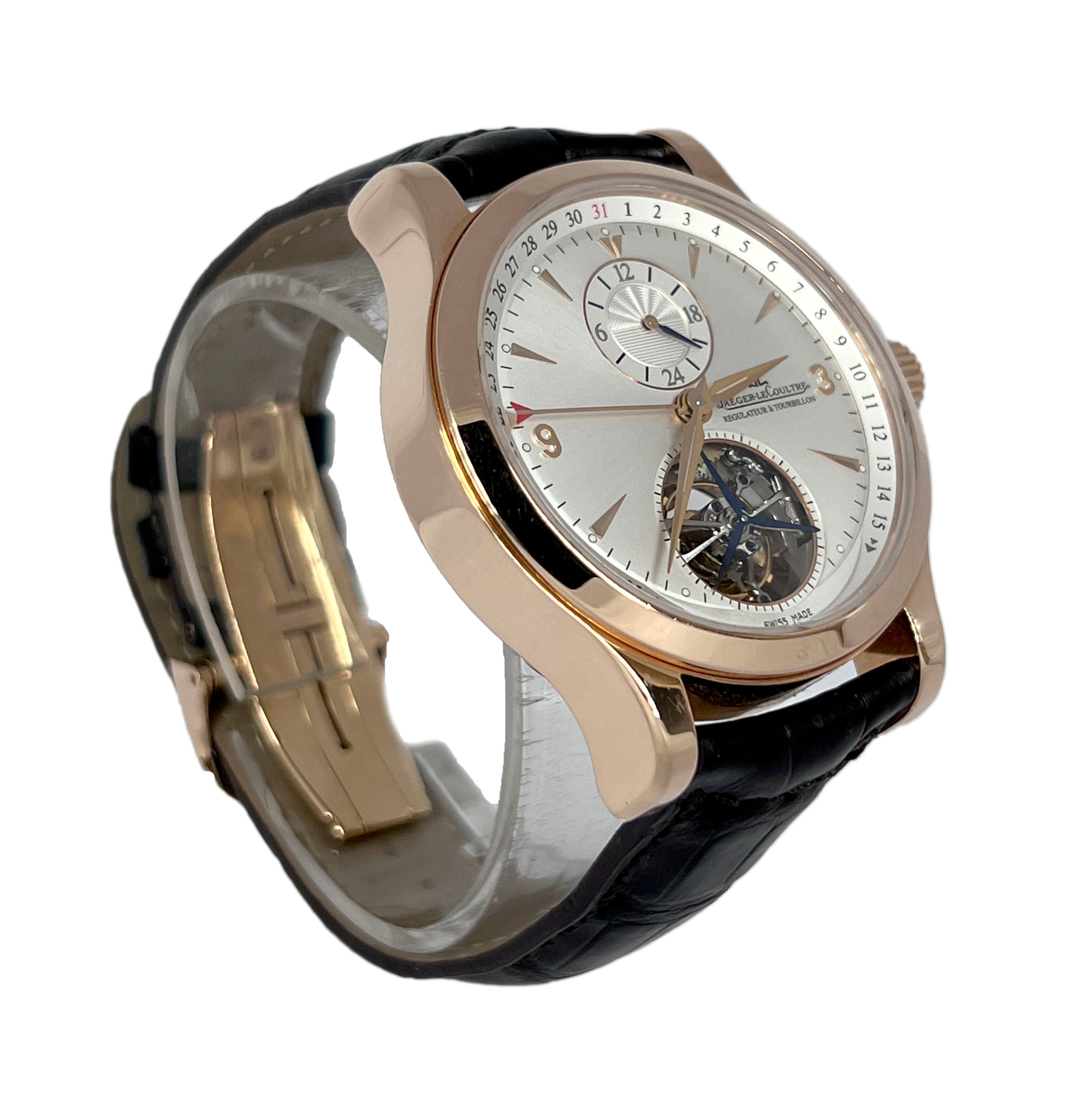 Jaeger-LeCoultre Master Tourbillon 18K Rose Gold Men's Watch