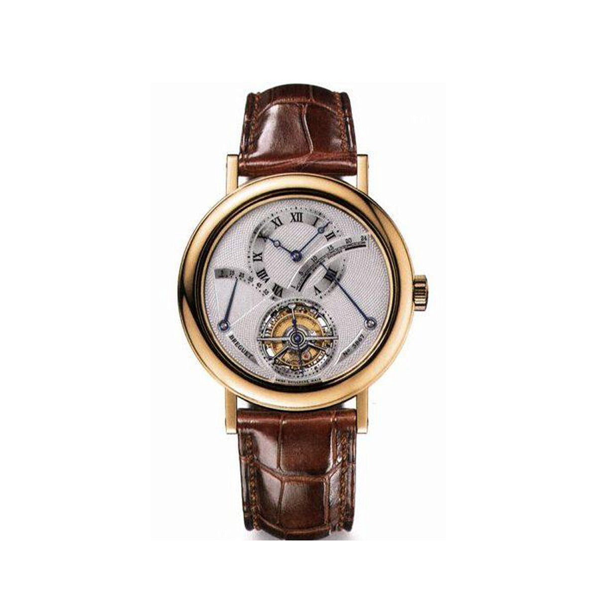 Breguet Classique Complications Tourbillon 18K Yellow Gold Men's Watch - Premium Luxury Product