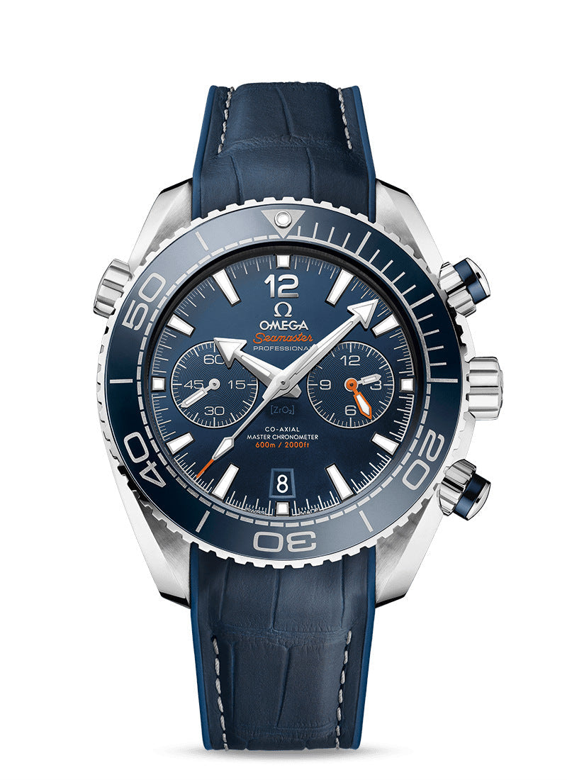 Omega Seamaster Planeta Ocean Chronograph Stainless steel &Ceramic Men's Watch - Premium Luxury Product