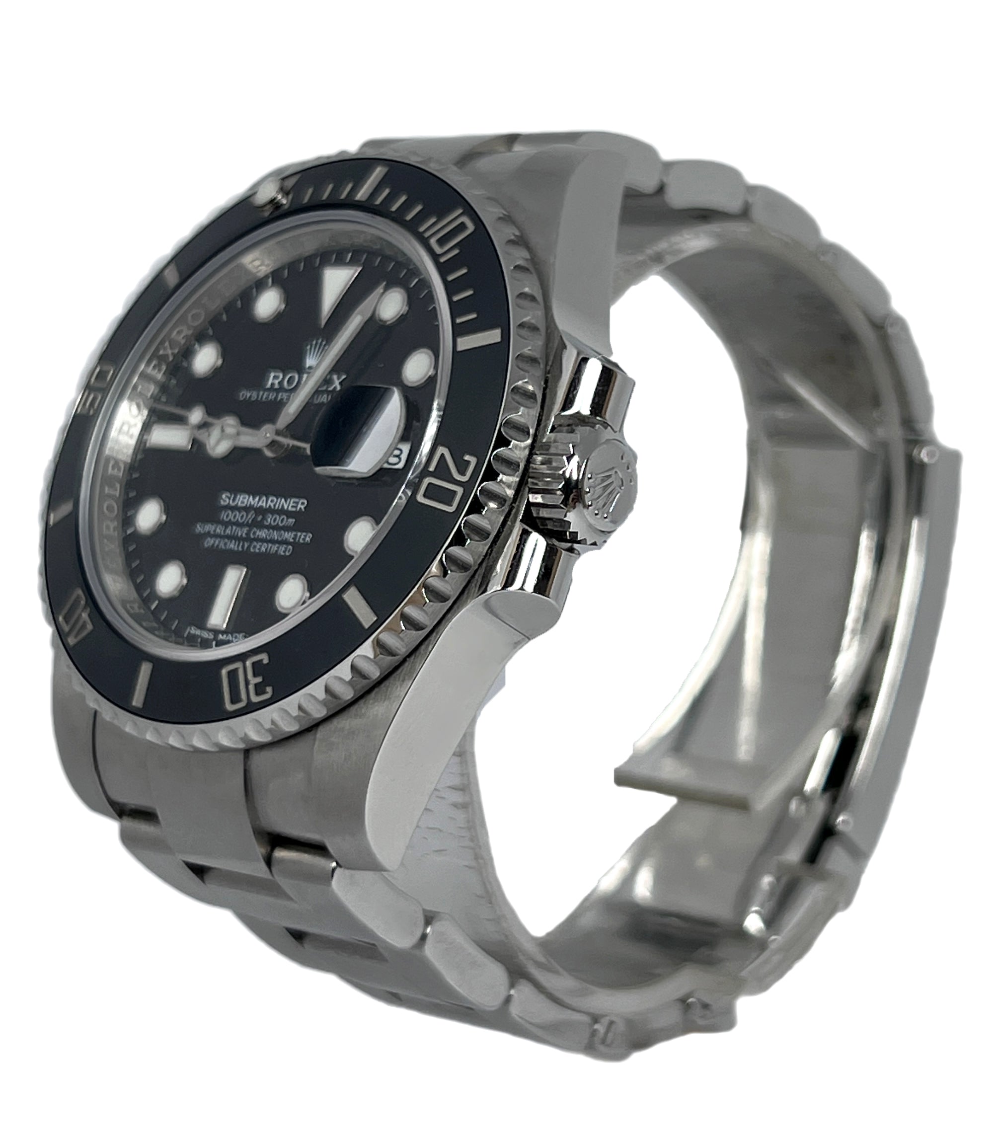 Rolex Submariner Date Stainless Steel & Ceramic Men's Watch