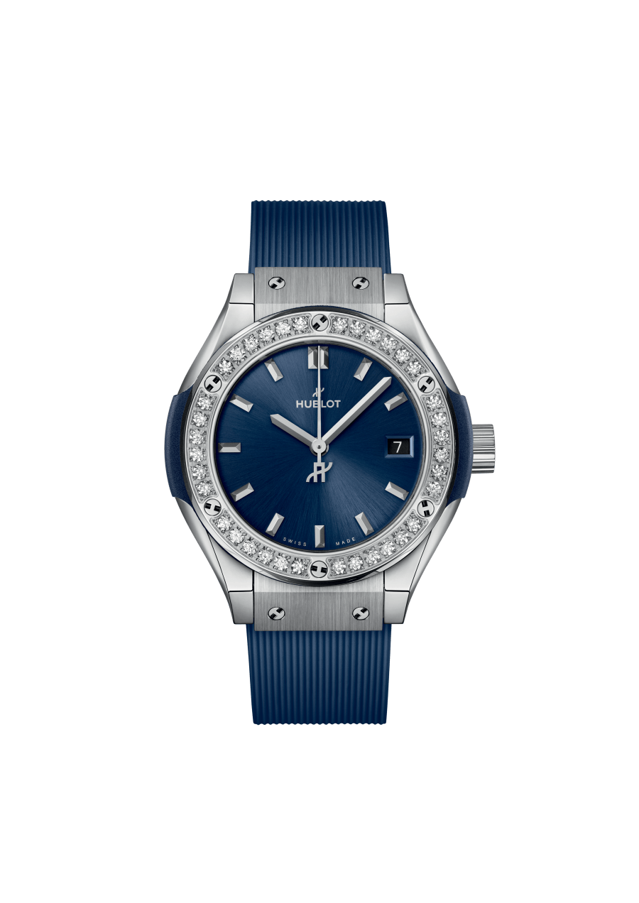 Hublot Classic Fusion Titanium & Diamonds Unisex Watch - Premium Luxury Product
