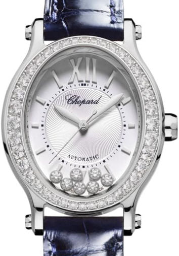 Chopard Happy Sport Oval Stainless Steel & Diamonds Ladies Watch