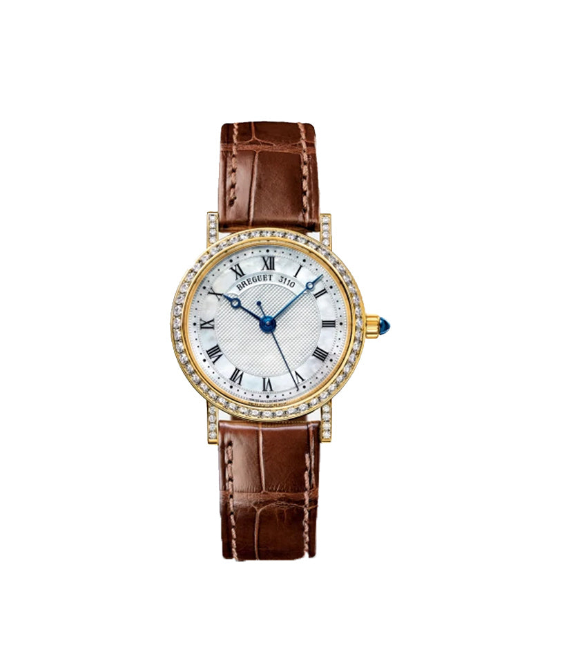 Breguet Classique 18K Yellow Gold & Diamonds Ladies Watch - Premium Luxury Product