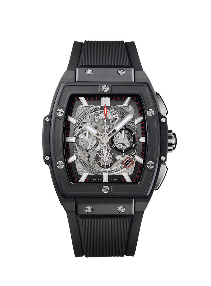 Hublot Spirit of Big Bang Chronograph Black Magic Ceramic Men's Watch - Premium Luxury Product