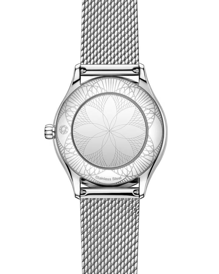 Omega De ville Mini Trésor Stainless steel & Diamonds Lady's Watch - Premium Luxury Product