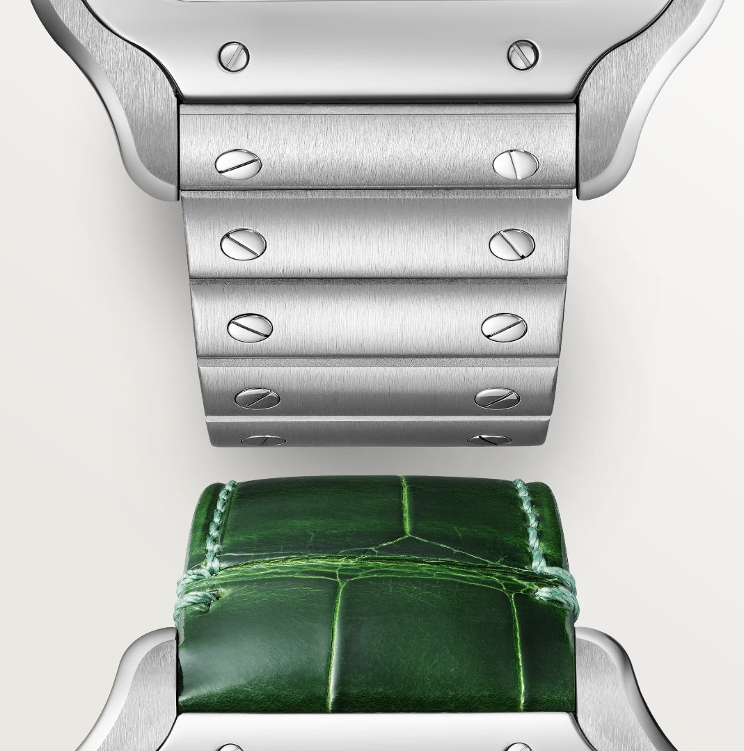 Cartier Santos De Cartier Stainless steel Men's Watch - Premium Luxury Product