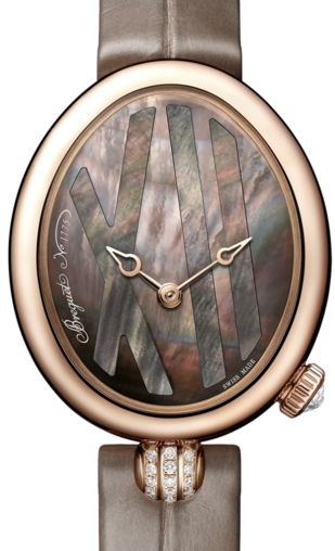 Breguet Reine de Naples 18K Rose Gold & Diamonds Lady's Watch - Premium Luxury Product