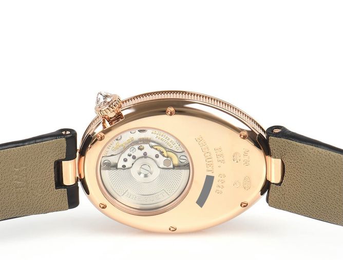 Breguet Reine de Naples 18K Rose Gold & Diamonds Lady's Watch - Premium Luxury Product