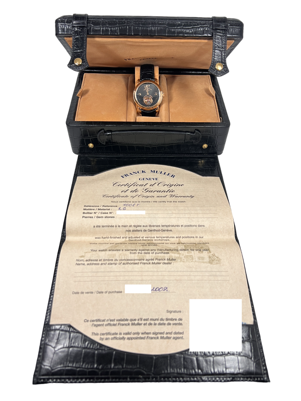 Franck Muller Imperial Tourbillon Rose Gold Men's Watch - Premium Luxury Product