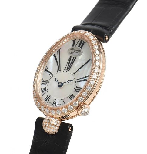 Breguet Reine de Naples 18K Rose Gold & Diamonds Lady's Watch - Premium Luxury Product