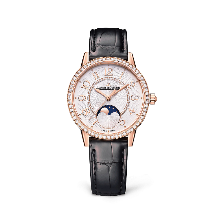Jaeger-Lecoultre Rendez-Vous  Dazzling Moon 18K Rose Gold & Diamonds Lady's Watch - Premium Luxury Product