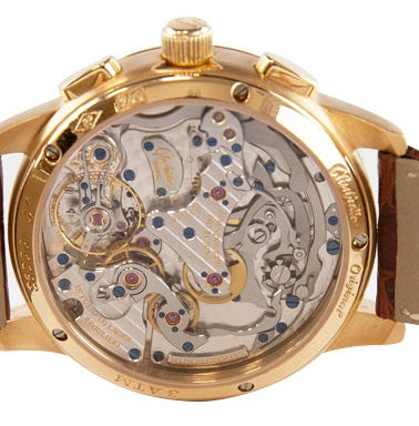 Glashutte Original Pano Graph Red Gold Men's Watch - Premium Luxury Product