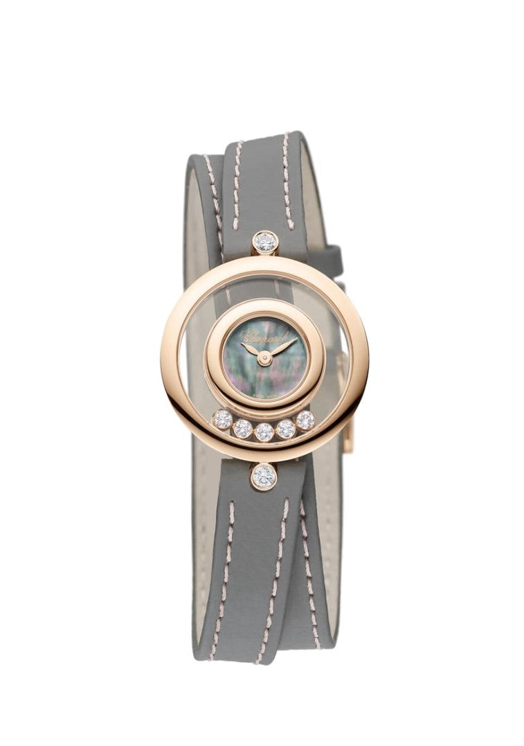Chopard Happy Diamonds Icons 18K Rose Gold & Diamonds Ladies Watch - Premium Luxury Product