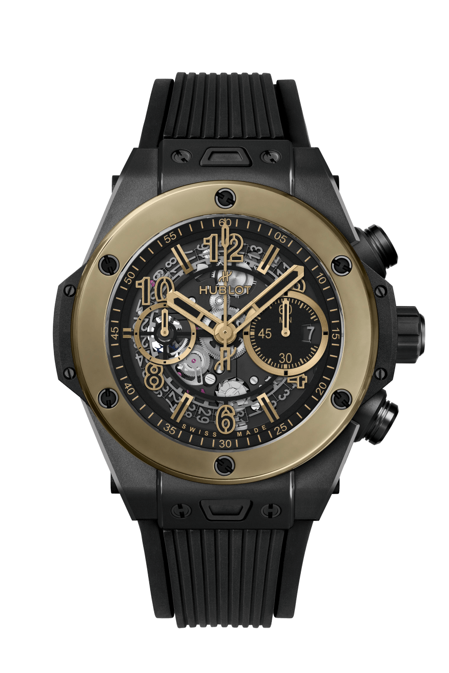 Hublot Big Bang Unico Ceramic & Magic Gold Men's Watch - Premium Luxury Product