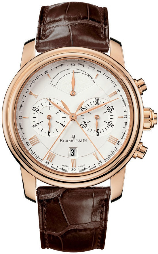 Blancpain Le Brassus Chronograph 18K Rose Gold Men's Watch - Premium Luxury Product