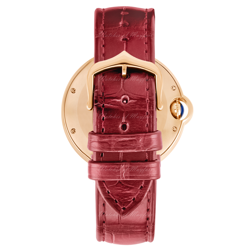 Cartier Ballon Bleu 40mm Rose Gold & Diamond Unisex Watch - Premium Luxury Product