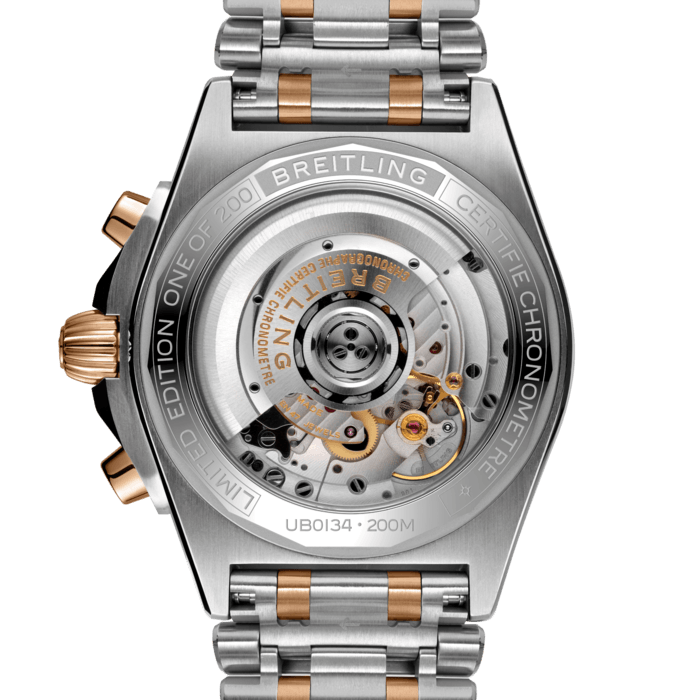 Breitling Chronomat B01 42 Stainless Steel & 18K Rose gold Men's Watch - Premium Luxury Product