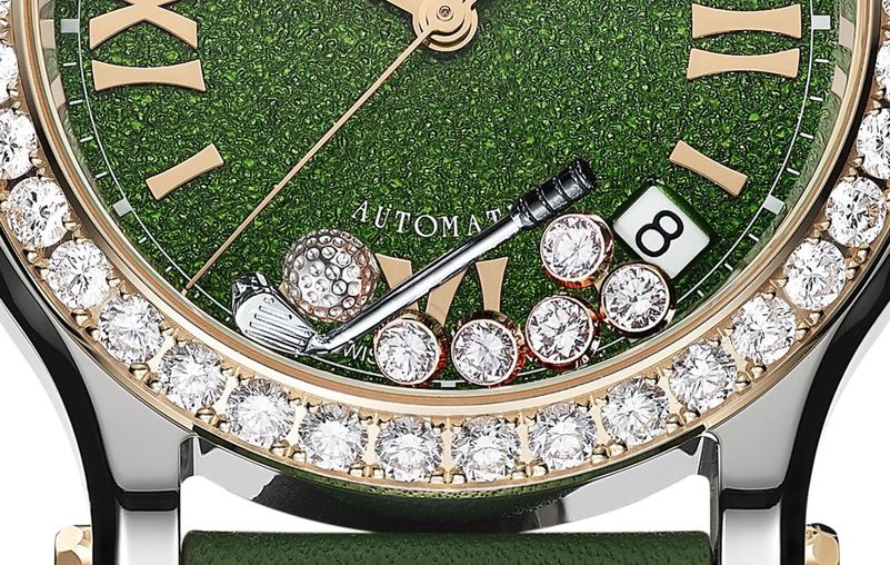 Chopard Happy Sport Stainlees steel and Ethical Rose Gold & Diamonds Ladies Watch