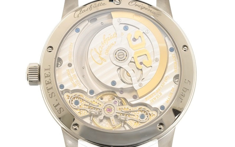 Glashutte Original Pano Matic Lunar Red Gold Men's Watch